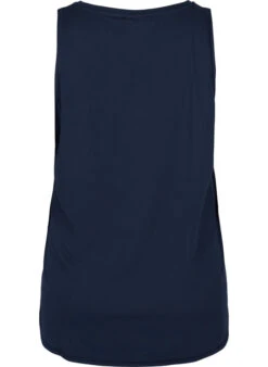 Sports Top With V-neck -Chic Soldes A00053B 1496 Back