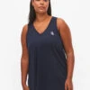 Sports Top With V-neck -Chic Soldes A00053B 1496 ModelFront