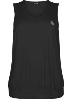 Sleeveless Workout Top With Balloon Fit -Chic Soldes A00053S 0199 Front