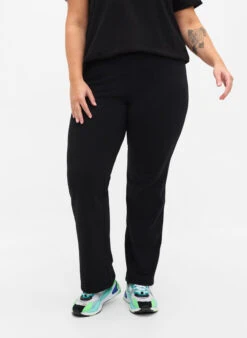 Zizzi Sports Trousers In Cotton