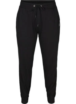 Loose Workout Trousers With Pockets -Chic Soldes A00056D 0199 Front