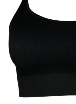Seamless Sports Bra In Ribbed Material -Chic Soldes A00071C 0199 Details1