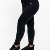 Workout Tights With Fleece Lining -Chic Soldes A00812D 0199 ModelFront