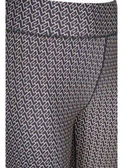 Printed Training Shorts -Chic Soldes A01014D 0199 Details1