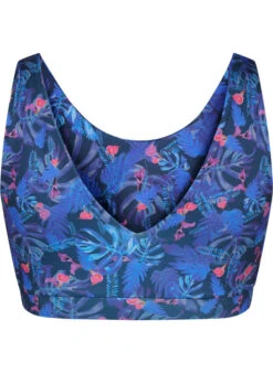 Printed Sports Bra -Chic Soldes A01023D 9990 Back