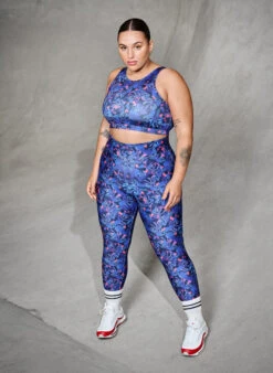 Workout Leggings With 7/8 Length And Print