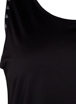 Plain Workout Top -Chic Soldes A01073A 0199 Details1