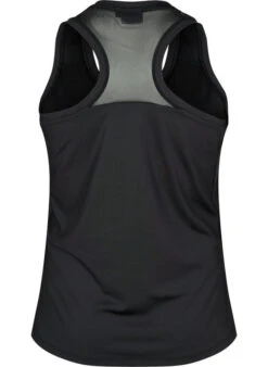 Sports Top With Racer Back And Mesh -Chic Soldes A01092A 0199 Back
