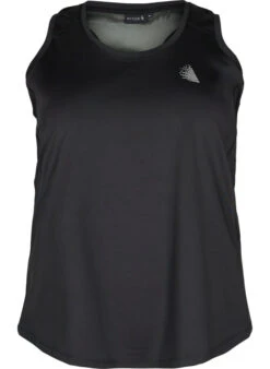 Sports Top With Racer Back And Mesh -Chic Soldes A01092A 0199 Front