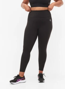 CORE, V-SHAPE DEFINE TIGHTS - Cropped Training Tights With V-shape Back