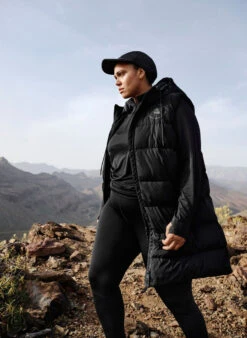 Hooded Waistcoat With Pockets -Chic Soldes A01155A 0199 ImageBack