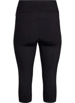 3/4 Training Leggings With Pockets -Chic Soldes A01185B 0199 Back