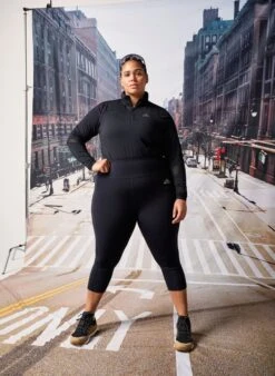 3/4 Training Leggings With Pockets