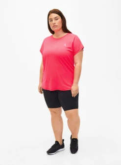 Tight-fitting Training Shorts With Pocket -Chic Soldes A01198B 0199 ModelFullBody