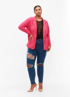 Tight-fitting Jeans With Rip Details