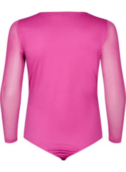 Bodystocking With Lace And Mesh -Chic Soldes BL3126A 0984 Back