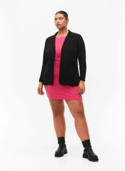 Blazer With Pockets -Chic Soldes BL7006A 0199 ModelFullBody