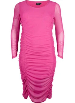 Tight-fitting Dress With Drapings -Chic Soldes BL7049A 0984 Front