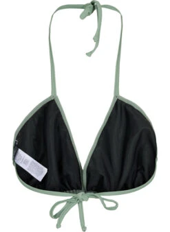 Triangle Bikini Bra With Crepe Texture -Chic Soldes CA00692C 0907 Back