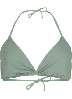Triangle Bikini Bra With Crepe Texture -Chic Soldes CA00692C 0907 Front
