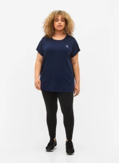 Training T-shirt With Round Neck -Chic Soldes CA00915C 1475 ModelFullBody