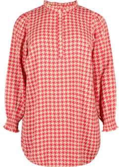 Zizzi Tunic With Smock -Chic Soldes CA02355G 0631 Front