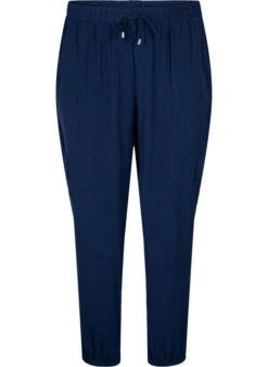 Zizzi Trousers With Cargo Pockets -Chic Soldes CA02355H 1494 Front