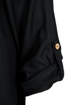 Zizzi Viscose Tunic With Hood -Chic Soldes CA02362B 0199 Details2