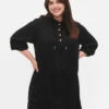 Zizzi Viscose Tunic With Hood -Chic Soldes CA02362B 0199 ModelFront