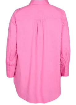 Zizzi Long-sleeved Shirt With High Cuffs -Chic Soldes CA02371A 0955 Back