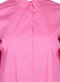 Zizzi Long-sleeved Shirt With High Cuffs -Chic Soldes CA02371A 0955 Details2