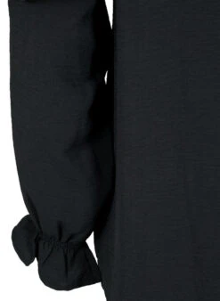 Zizzi Blouse With Ruffles And Buttons -Chic Soldes CA02384E 0199 Details2