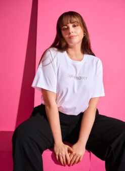 Zizzi Organic Cotton T-shirt With Text