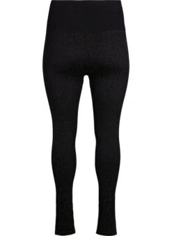 Zizzi Seamless Glitter Leggings -Chic Soldes CA02397A 0199 Back
