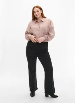 Zizzi Long-sleeved Shirt In TENCEL™ Modal