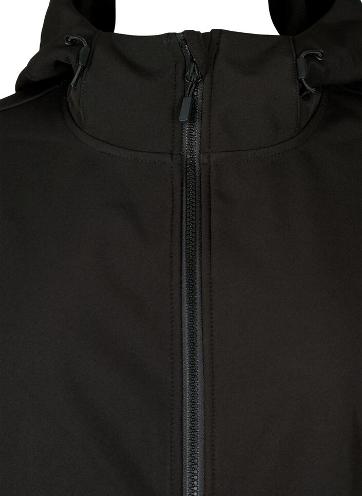 Zizzi Short Softshell Jacket With Pockets 9 Zizzi Short Softshell Jacket With Pockets – Image 7