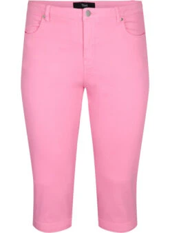 Zizzi Tight-fitting Emily Capri Trousers -Chic Soldes CA58010E 0964 Front