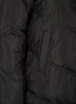 Zizzi Short Puffer Winter Jacket With Pockets -Chic Soldes CA61180A 0199 Details2