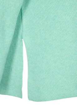 Zizzi Melange Pullover With Side Slit -Chic Soldes CA61279B 0255 Details2
