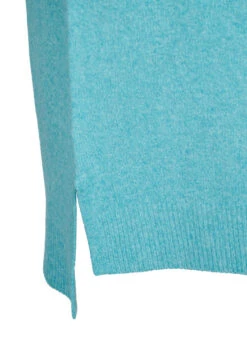 Zizzi Knitted Dress With Slit -Chic Soldes CA61279C 0254 Details2