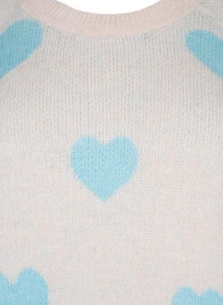 Zizzi Pullover With Hearts -Chic Soldes CA61295A 1112 Details1