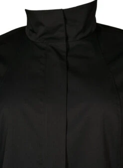 Zizzi Jacket With Pockets And High Collar -Chic Soldes CA61316A 0199 Details1