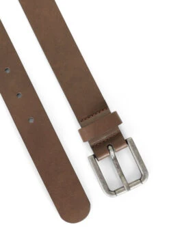 Zizzi Brown Belt In Synthetic Leather -Chic Soldes D00301A 2142 Details1