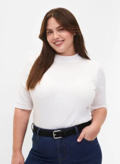 Zizzi Leather Mix Belt