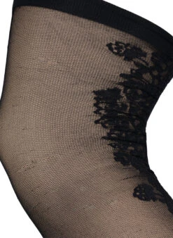 Zizzi Hold-up Stockings In 30 Denier With Lace -Chic Soldes D94027A 0199 Details1