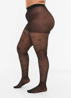 Tattoo Tights In 25 Denier