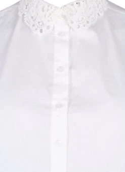 Zizzi Loose Collar With Laces -Chic Soldes E01815A 1101 Details1