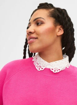 Zizzi Loose Collar With Laces
