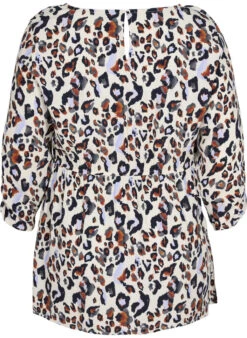 Zizzi Maternity Blouse In Viscose And Print -Chic Soldes E03061A 9991 Back