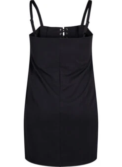 Form-fitting Dress With Cord Detail -Chic Soldes E03100A 0199 Back